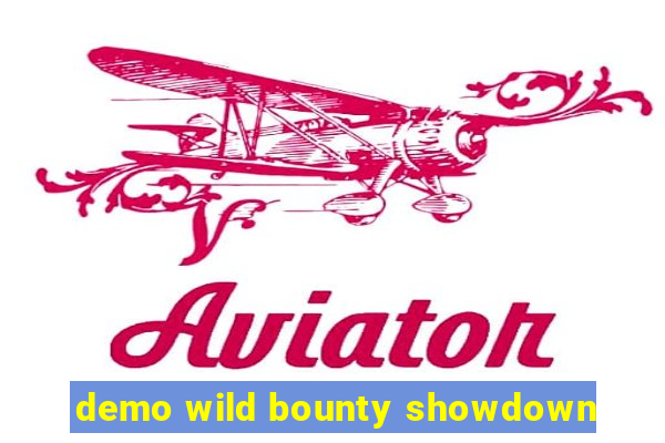 demo wild bounty showdown